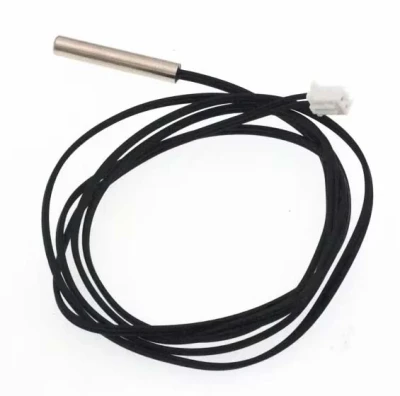 10K NTC thermistor temperature sensor with 1% accuracy (0.5 Meter), Waterproof Stainless Steel Probe Probe