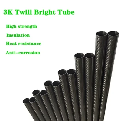 3K Carbon Fibre Tube High Strength Carbon Tube 30*26*1000mm