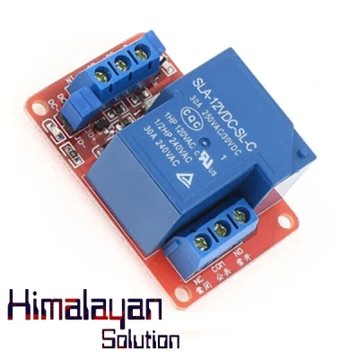 12V 30A 1 Channel Relay Module With Optocoupler Isolation