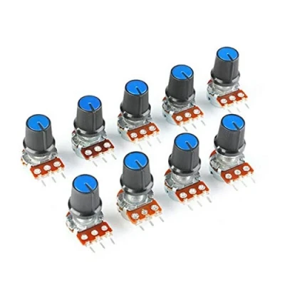1k 2K 5K 10K 20K 50K 100K 500K 1M Linear Potentiometers Practical