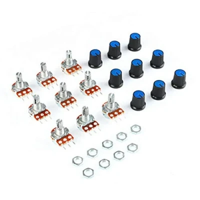 1k 2K 5K 10K 20K 50K 100K 500K 1M Linear Potentiometers Practical
