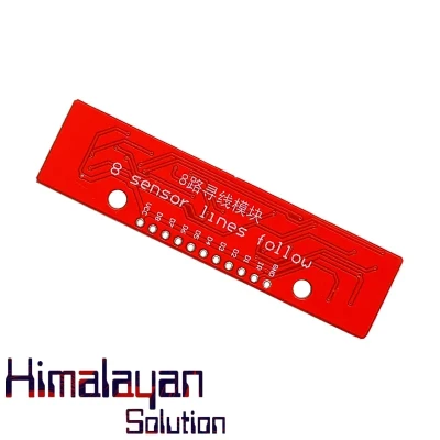 8-Channel IR Line Follower Sensor Array Module