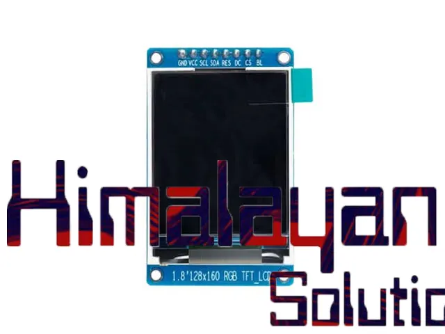 Board for ArdTFT LCD - Full Colour TFT LCD Display 1.8 inch(128x160) SPI Interfaceuino IDE