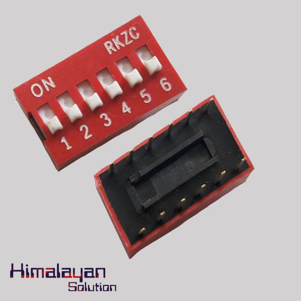6 Pin Dip Switch