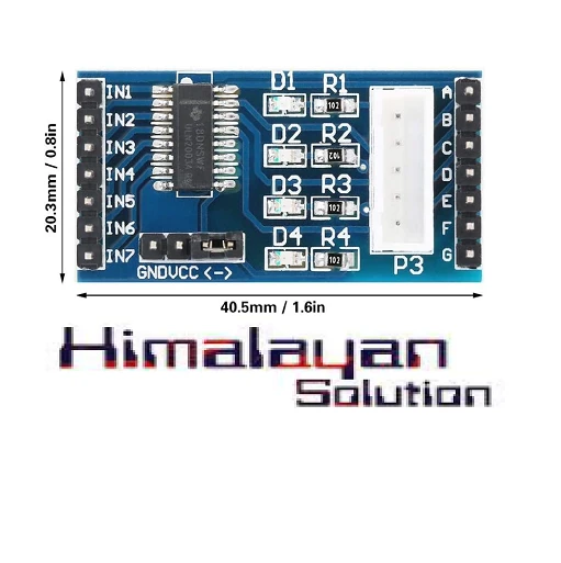 ULN2003 Stepper Motor Driver Module (Blue)
