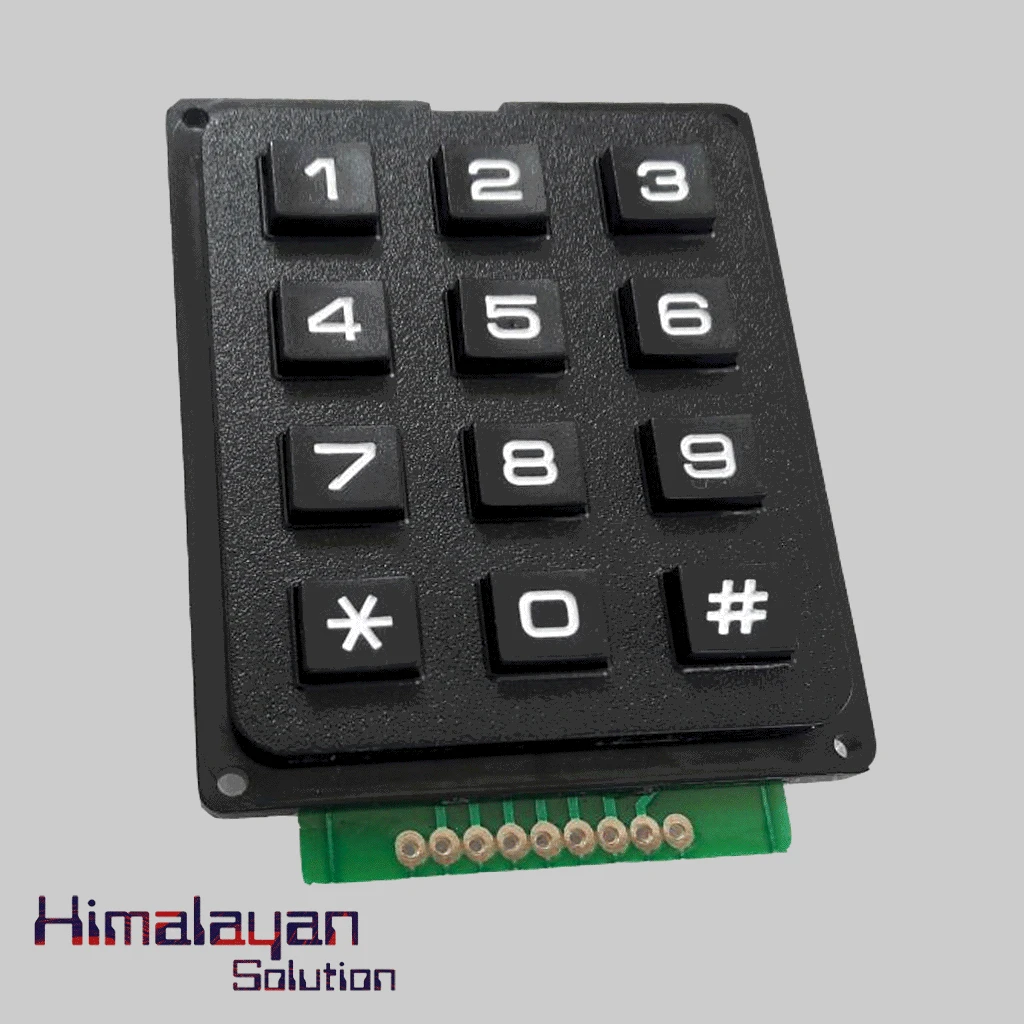 3 x 4 Keypad
