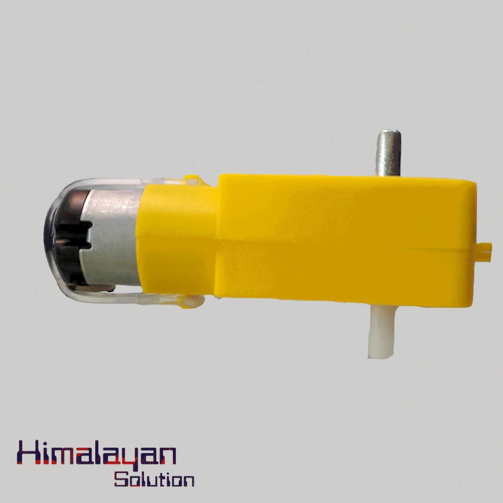 Bo-motor half metel gear