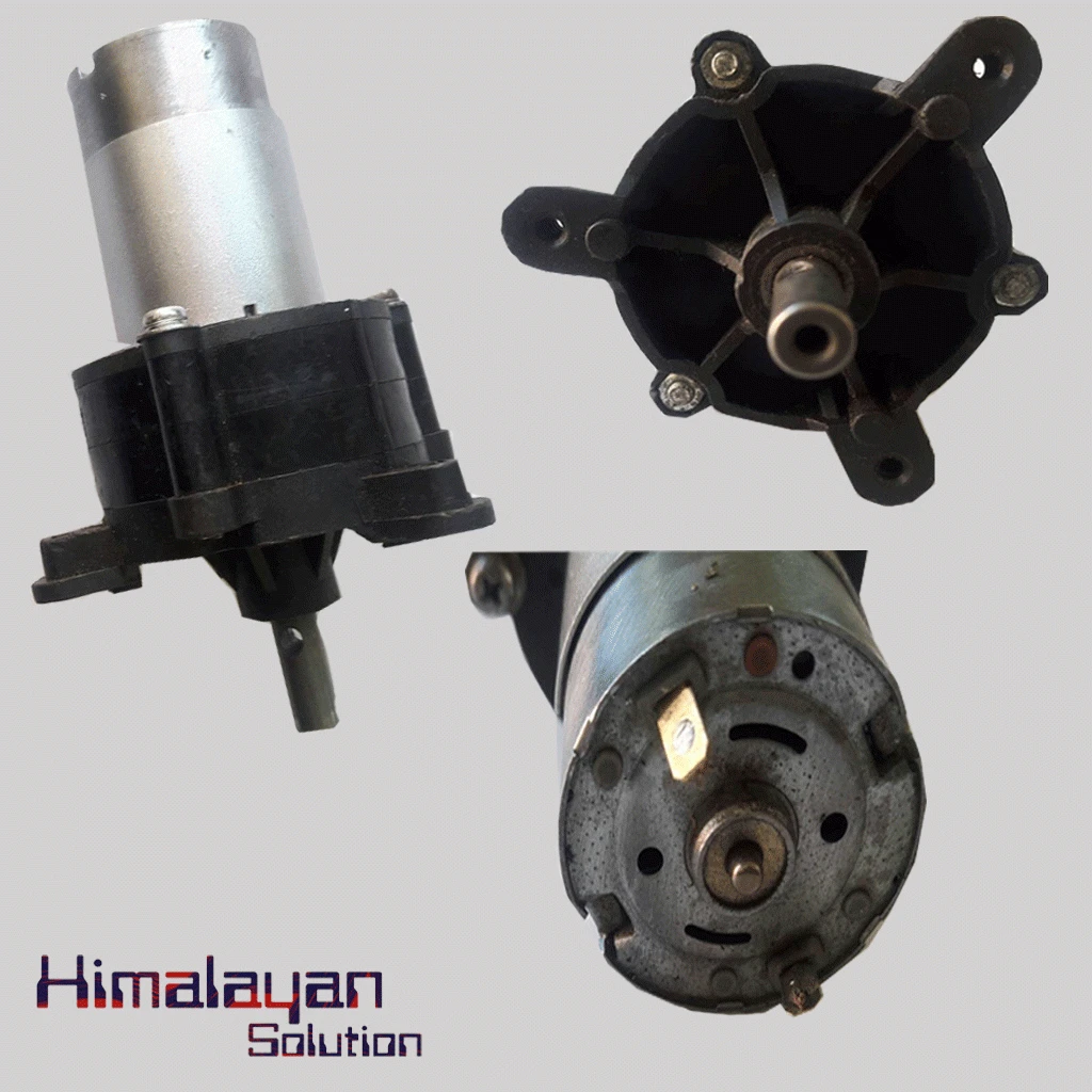 24V 150-200 RPM ( black motor)