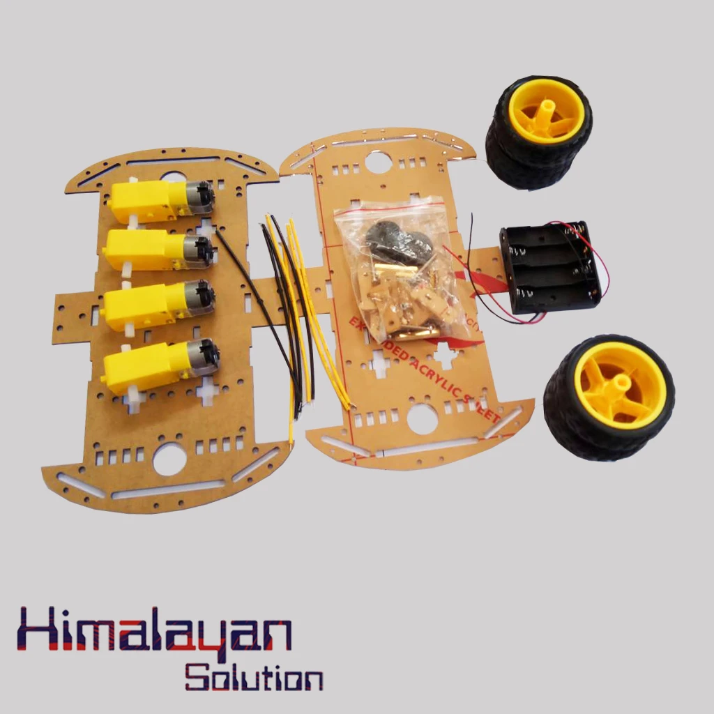 4 Wheel Car Set chassis