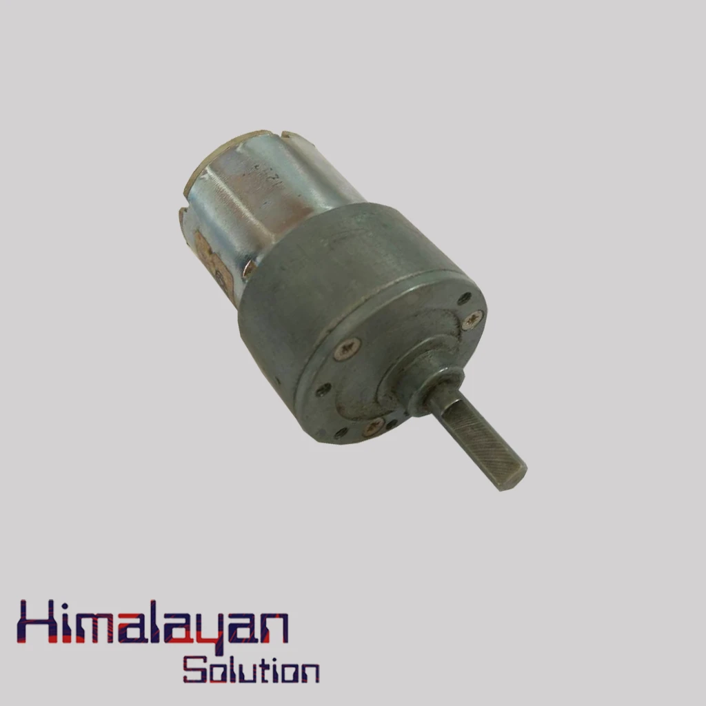 12 V 20 RPM Metal Gear Motor