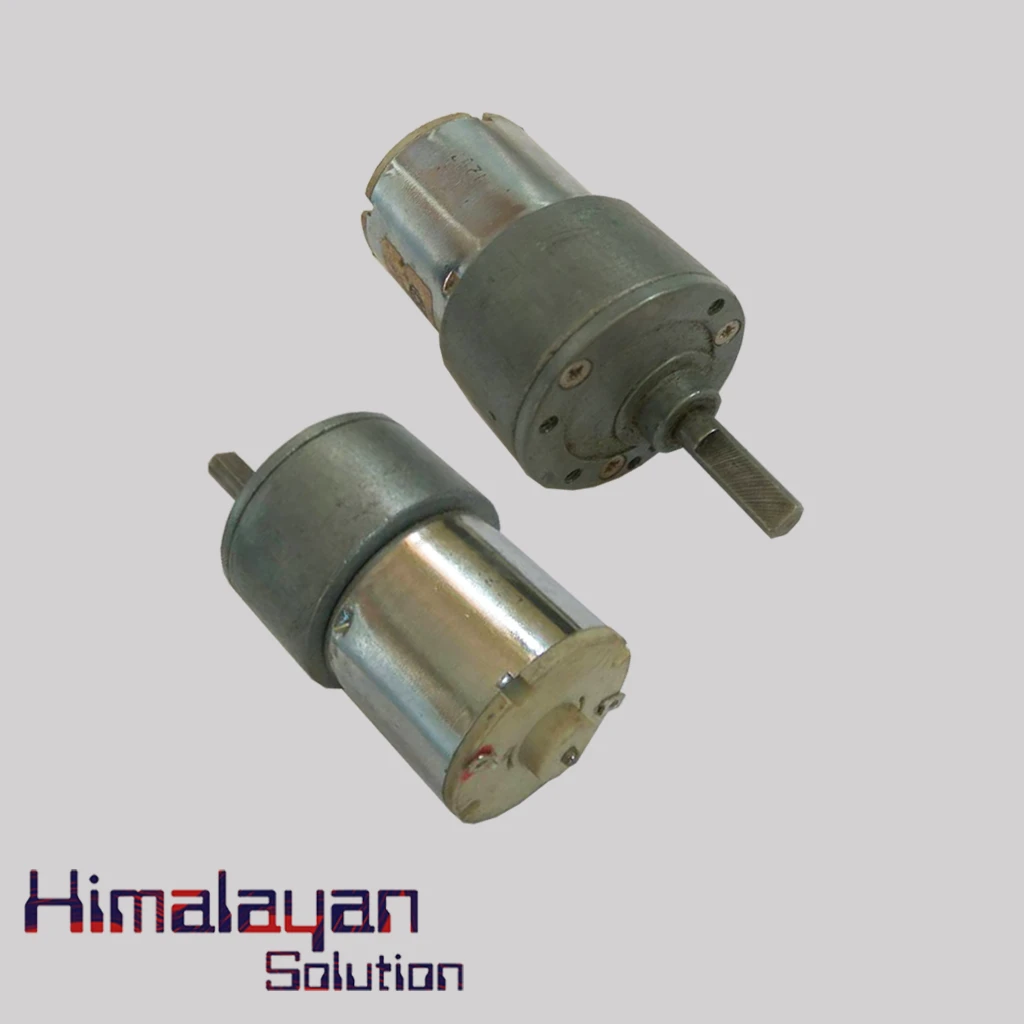 12 V 20 RPM Metal Gear Motor