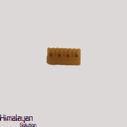 4pin Right Angle Female Connector Orange