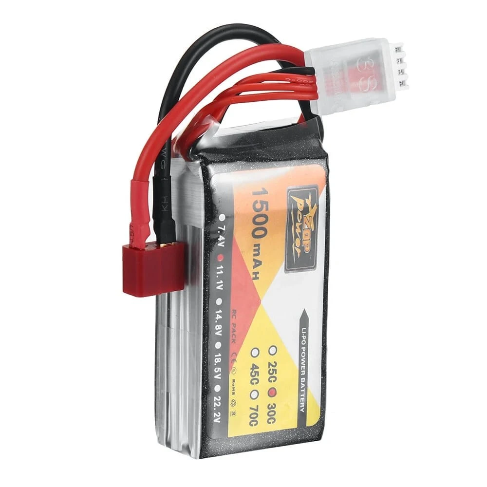 ZOP Power 11.1V 1500mAh 30C 3S LiPo Battery