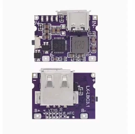 Mini type-C Charger Power Bank Motherboard 3A Charging And Discharging Integrated Module Rechargeable Mobile Phone 5V To 4.2V