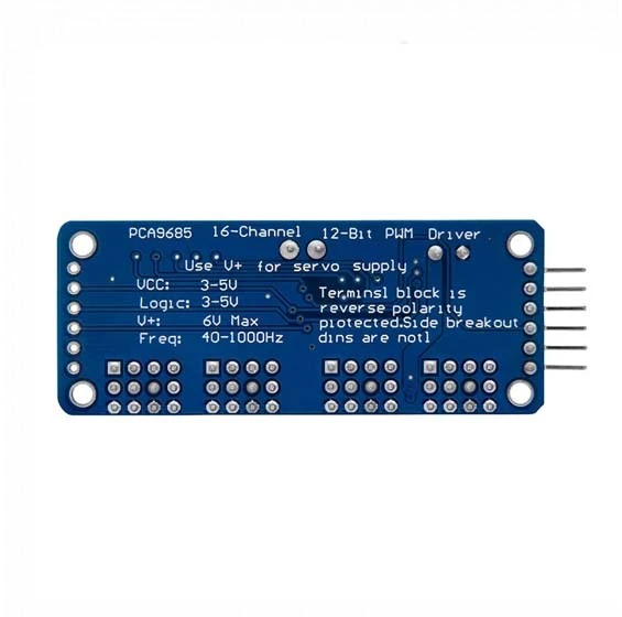 PCA9685 16 channel 12 bit PWM servo driver