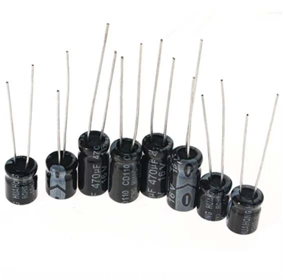 Aluminum Electrolytic Capacitor 1uF-470uF 10/16/25V  Package