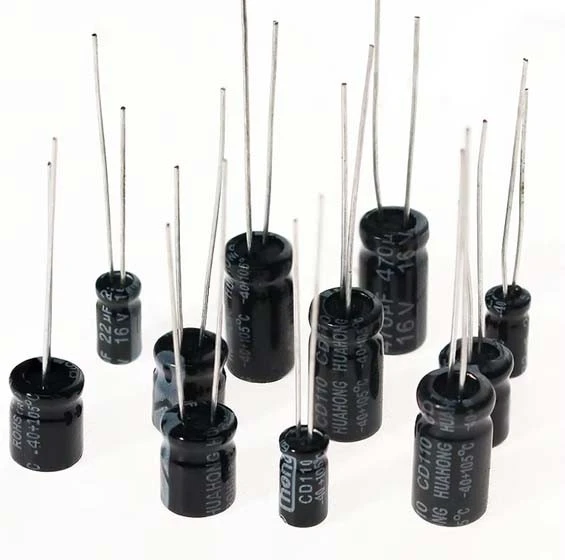 Aluminum Electrolytic Capacitor 1uF-470uF 10/16/25V  Package