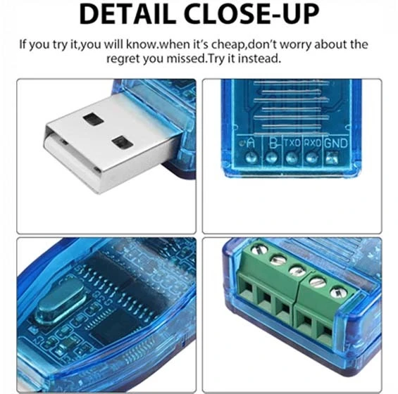 USB to RS232 Converter - USB to RS-232 Serial Port Adapter