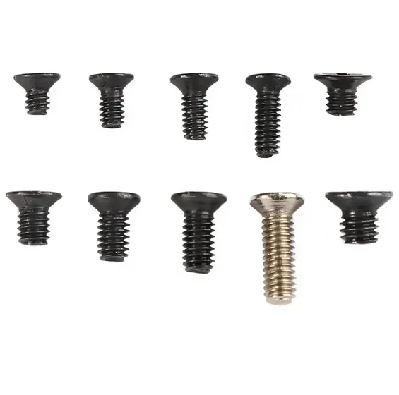 500PCS M2 M2.5 M3 KM Screw Flat Head Phillips Screws Laptop Notebook Screws Set Kit For Computer Small Screw