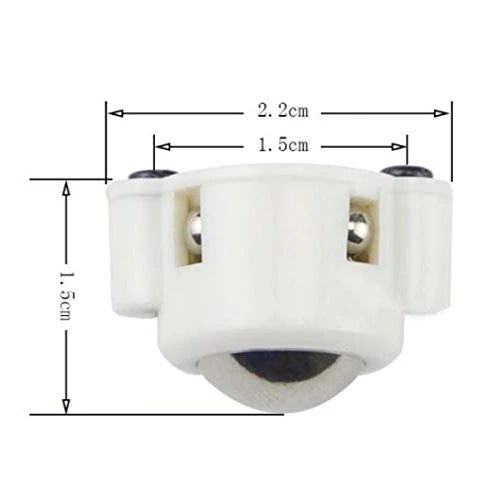 Mini 3PI Car N20 Universal Castor Ball Wheel