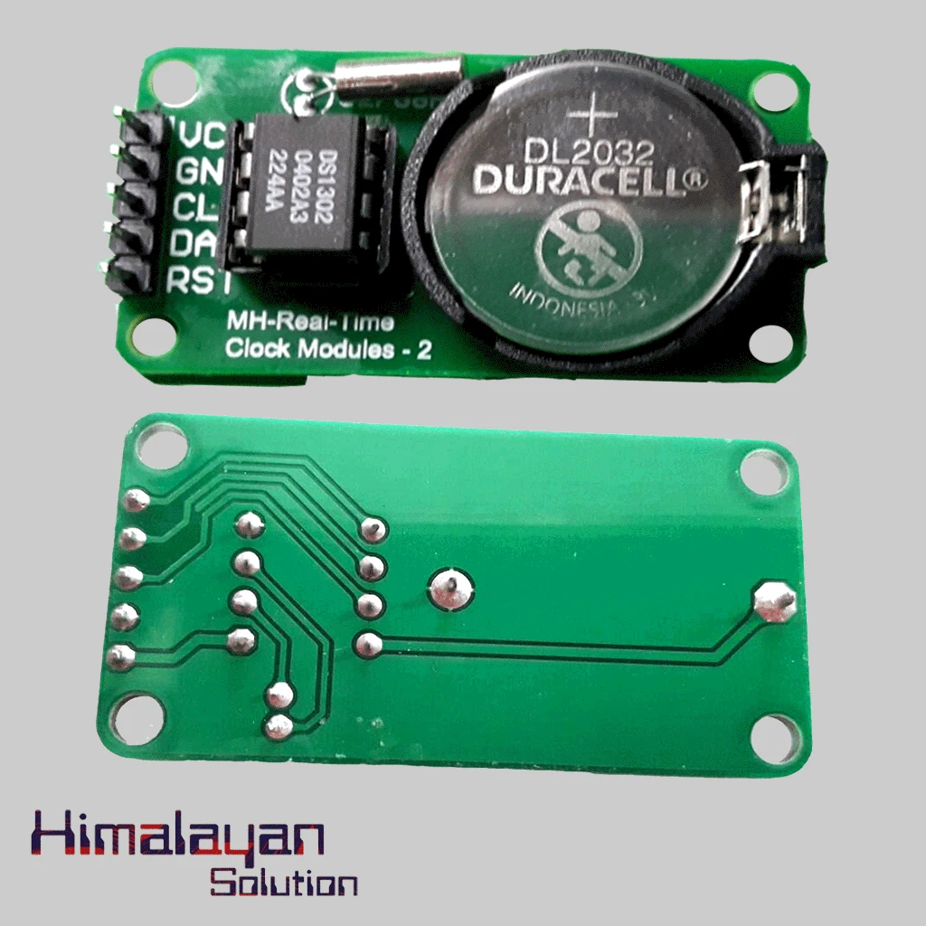 DS1302 Clock Module Without Battery