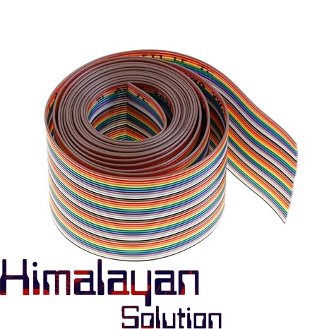 40-Pin Color Flat Cable 0.12mm (7 core)(Ribbon Wire)