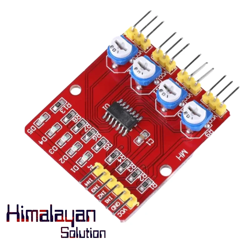 4 Channel Infrared Ir Sensor Array Module