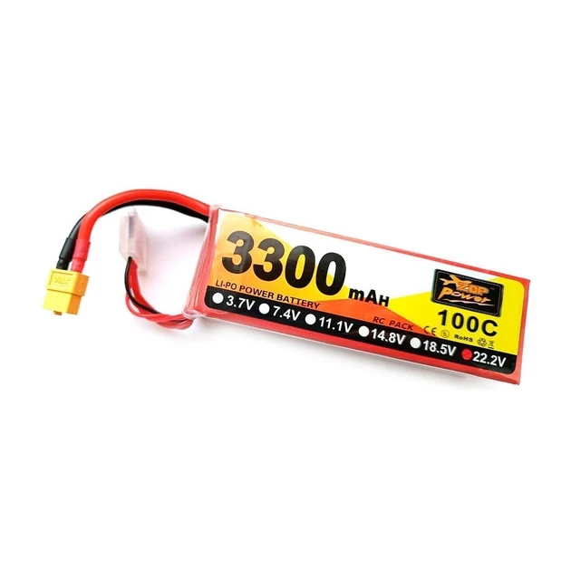 Lipo Battery11.1V 3300MAH 35C ZOP POWER