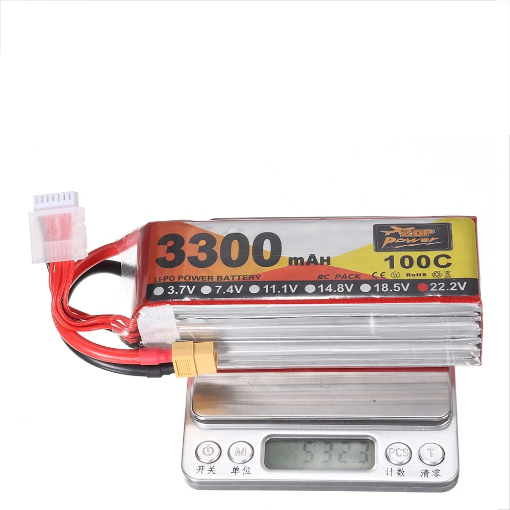 Lipo Battery11.1V 3300MAH 35C ZOP POWER