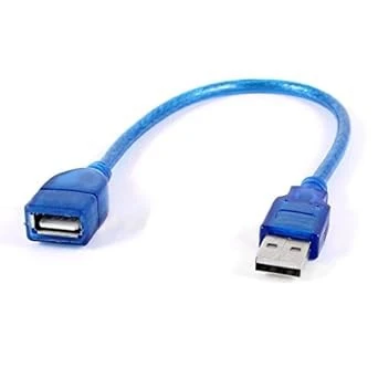 USB 2.0 Type A Female to Male AF-AM Extension Cable
