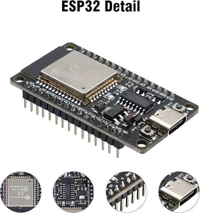 ESP32 with CH340 Development Board(30Pin)