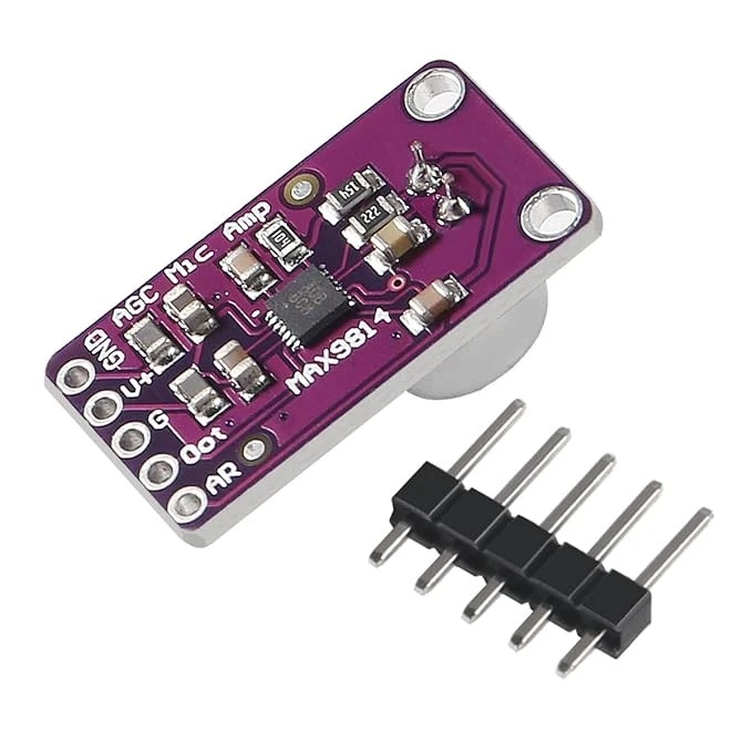 MAX9814 High Performance Microphone AGC Amplifier Module