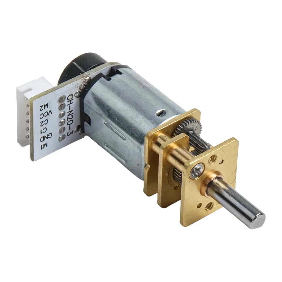 N20 6v 300RPM Micro Metal Gear Motor With Encoder