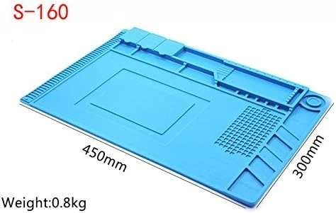 Heat Insulation Working Mat Heat-Resistant Soldering Station Repair Insulation Pad Insulator Pad Maintenance Platform