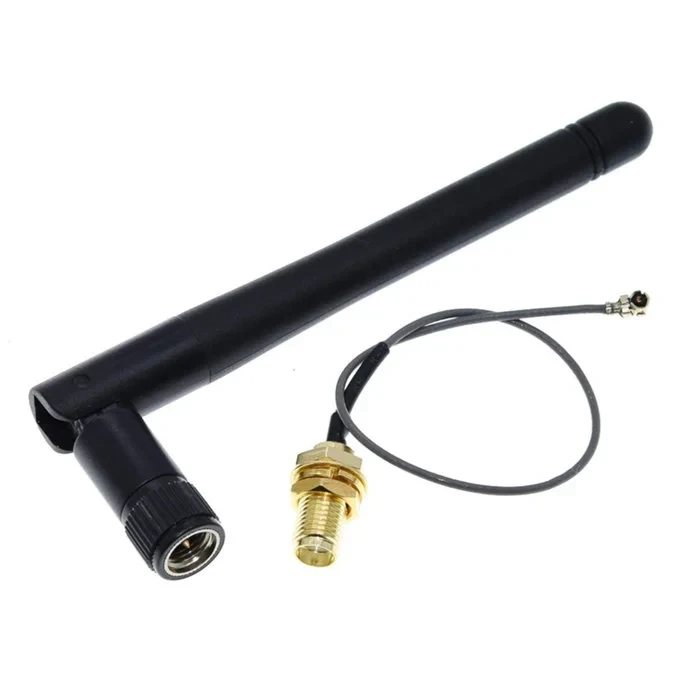Antenne WiFi 2.4Ghz avec connecteur SMA vers