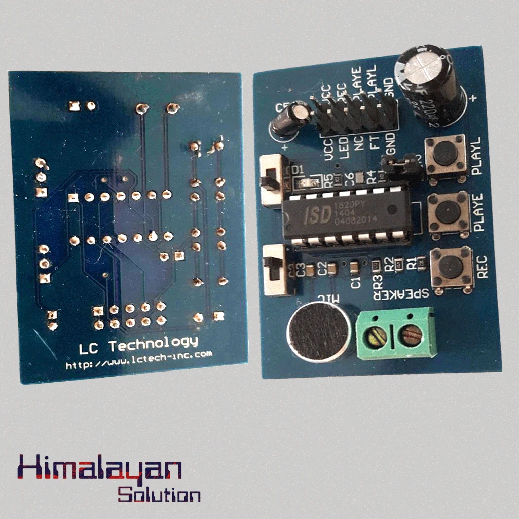 ISD 1820 Voice Sensor