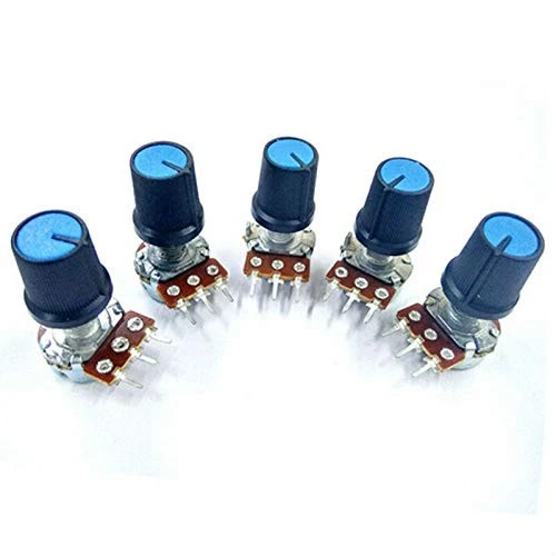 1k 2K 5K 10K 20K 50K 100K 500K 1M Linear Potentiometers Practical