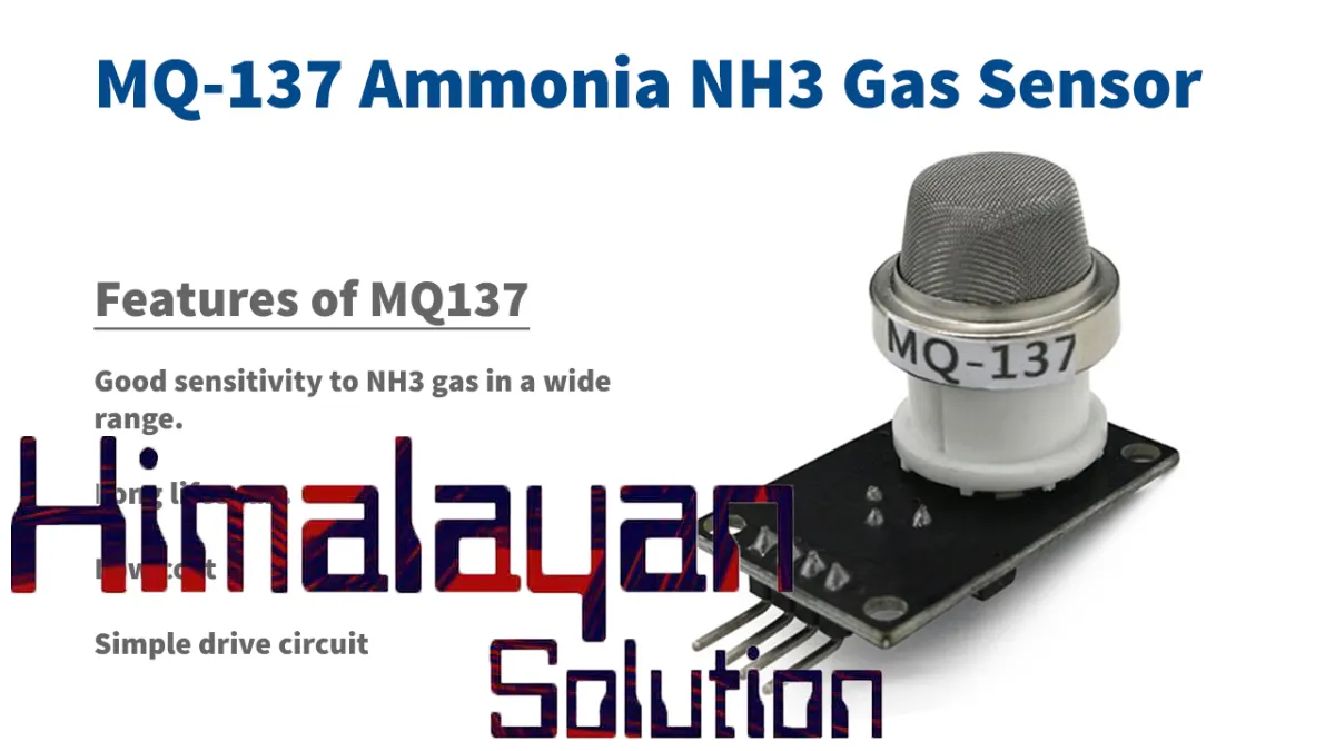 MQ-137 Ammonia Gas NH3 Sensor Module