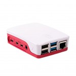 RASPBERRY PI 4 CASE RED & WHITE