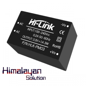 Hi-link HLK-PM03 AC to DC 3.3V Step Down Buck Power Supply