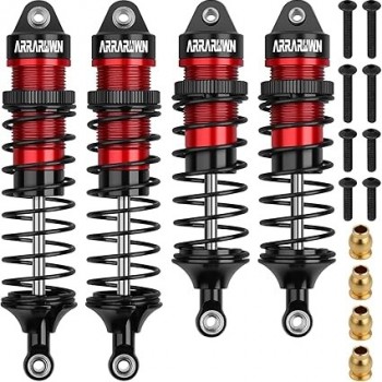 RC Car Shock Absorber 120mm red and black
