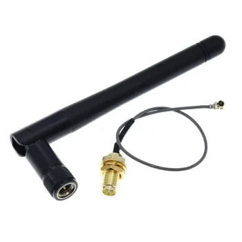 Antenne WiFi 2.4Ghz avec connecteur SMA vers